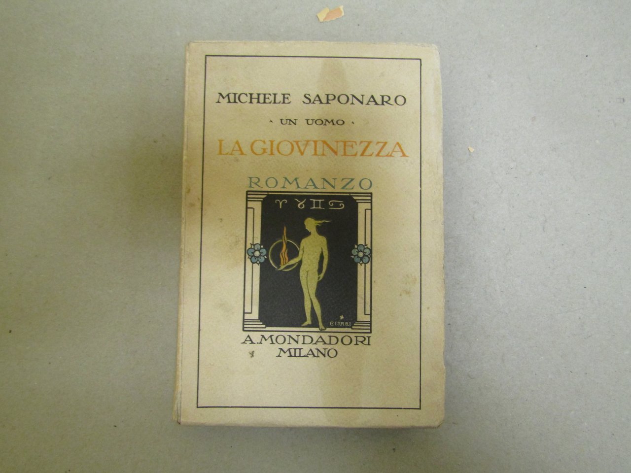 Michele Saponaro. La giovinezza