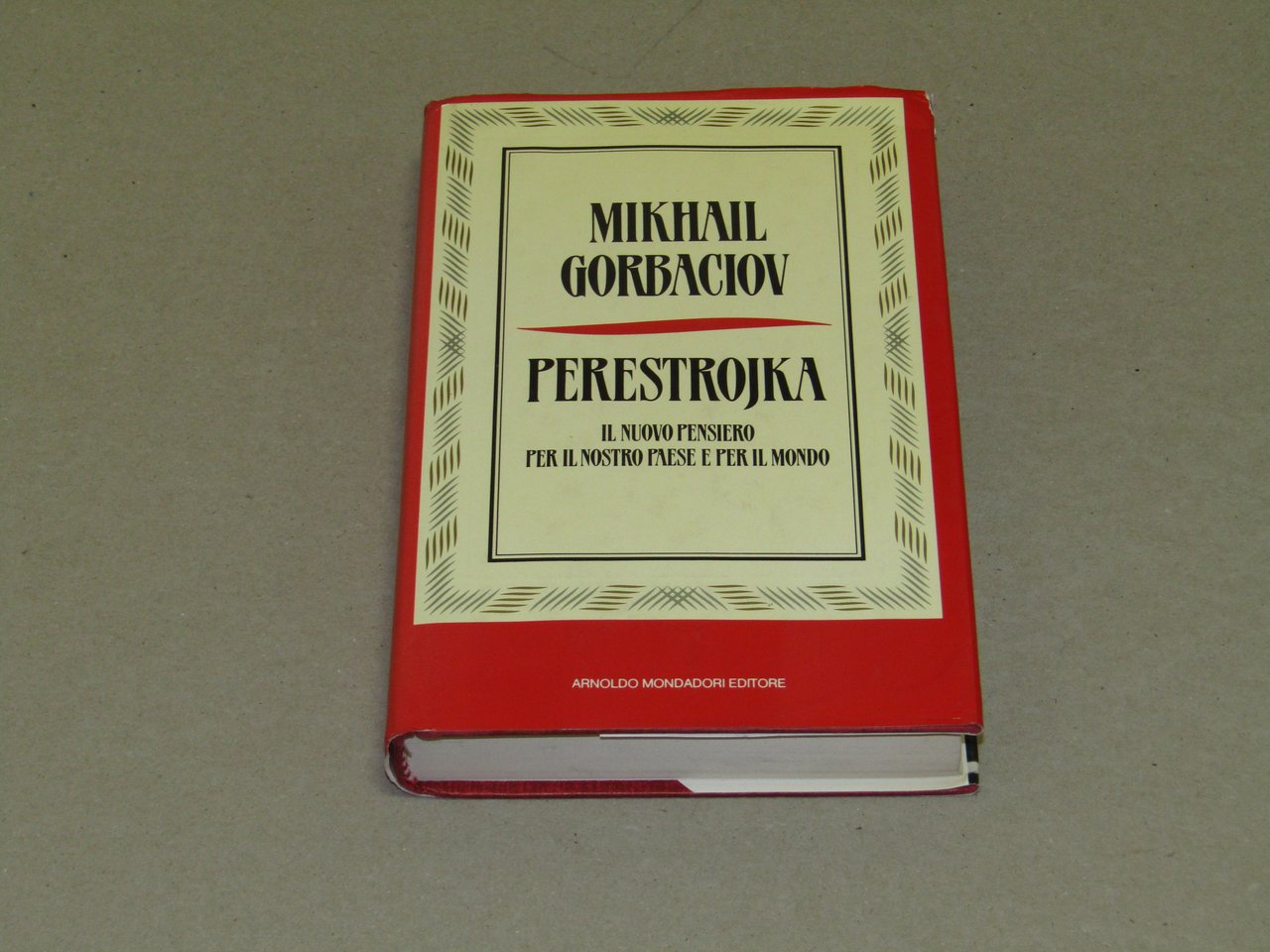 Mikhail Gorbaciov. Perestrojka