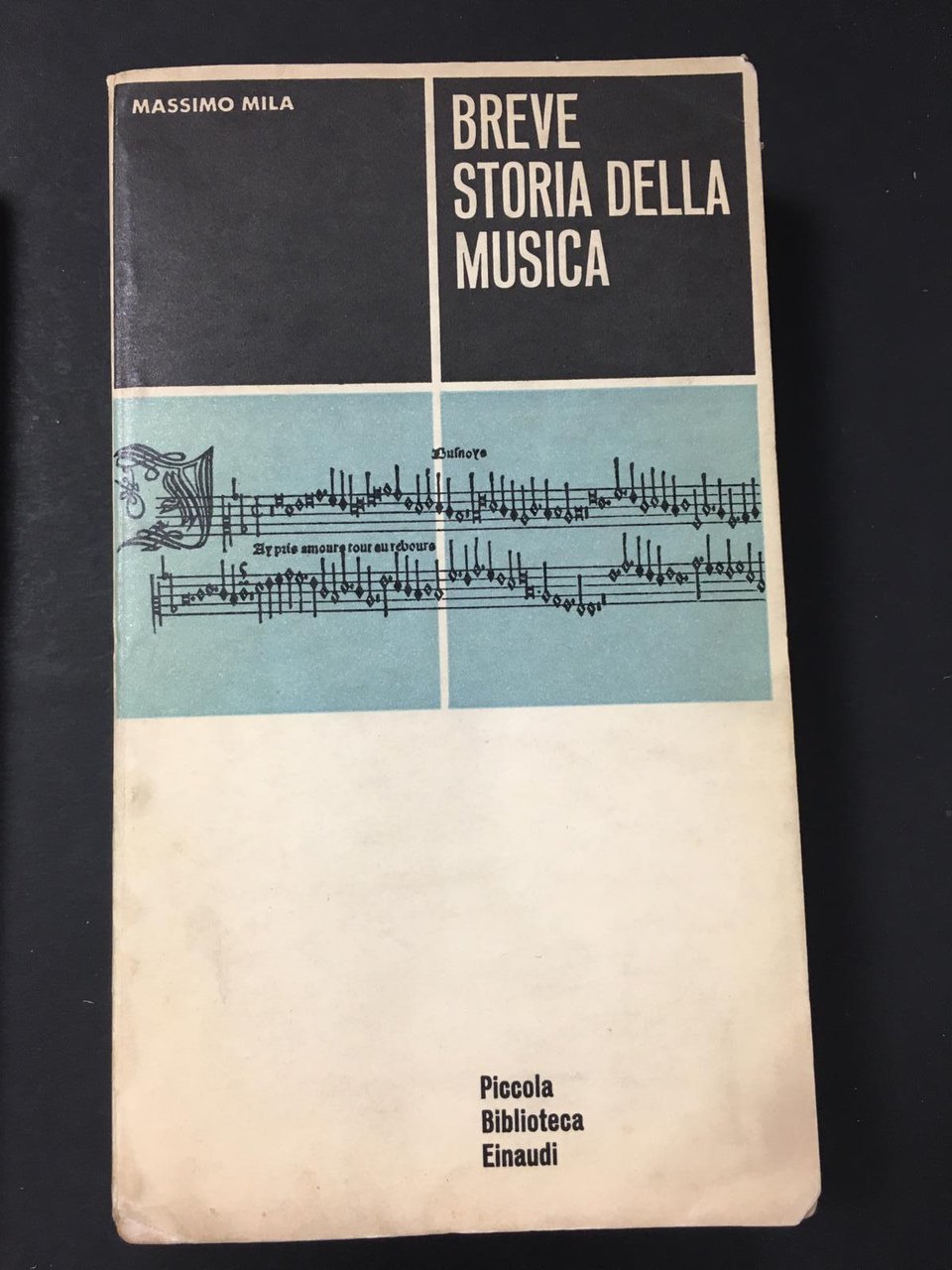 Mila Massimo. Breve storia della musica. Einaudi. 1963 | Immagine principale
