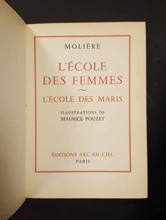 Molière. Oeuvres complètes. Editions Arc-En-Ciel. 1953-1955. 12 voll.