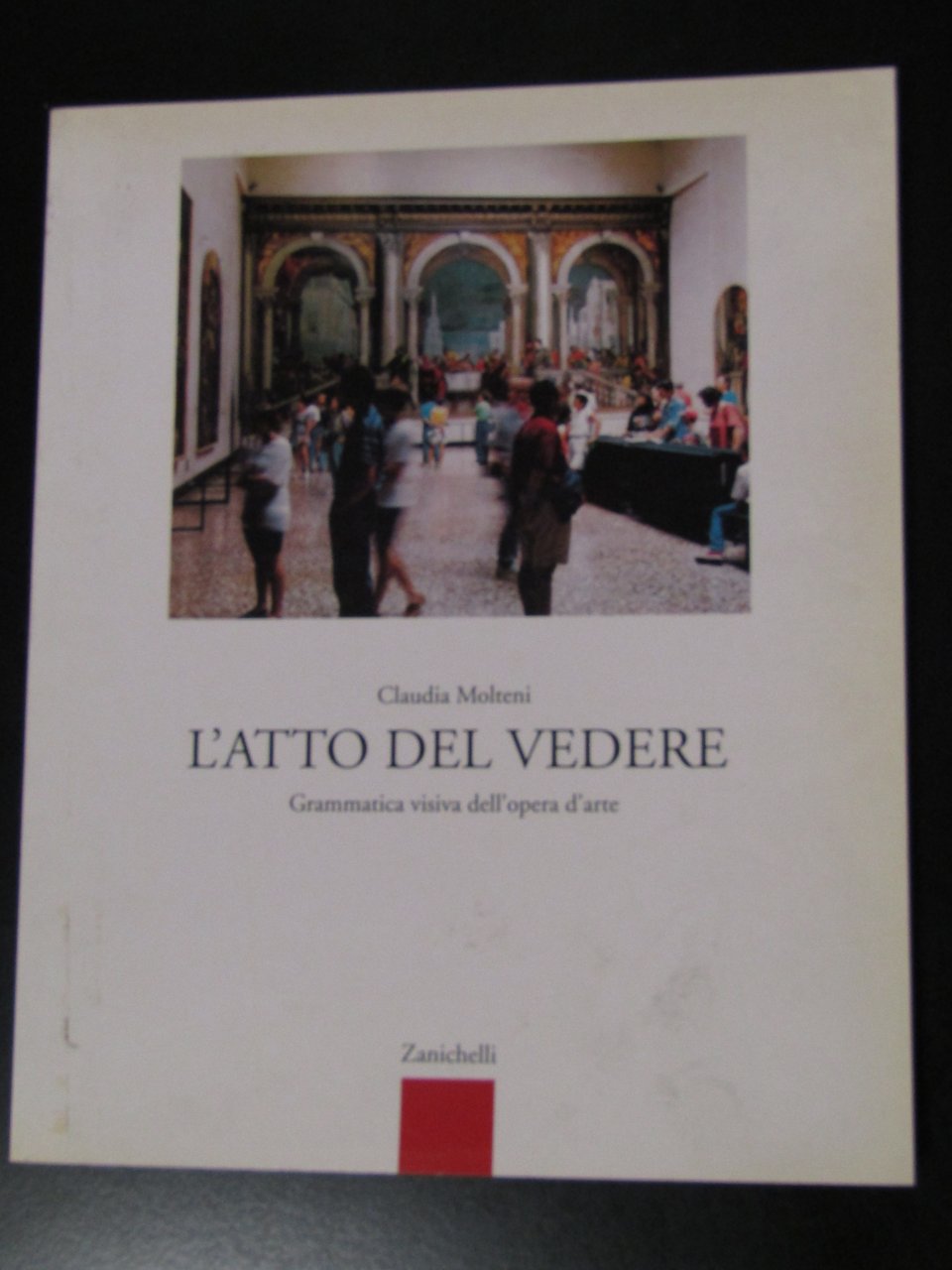 Molteni Claudia. L'atto del vedere. 2001.