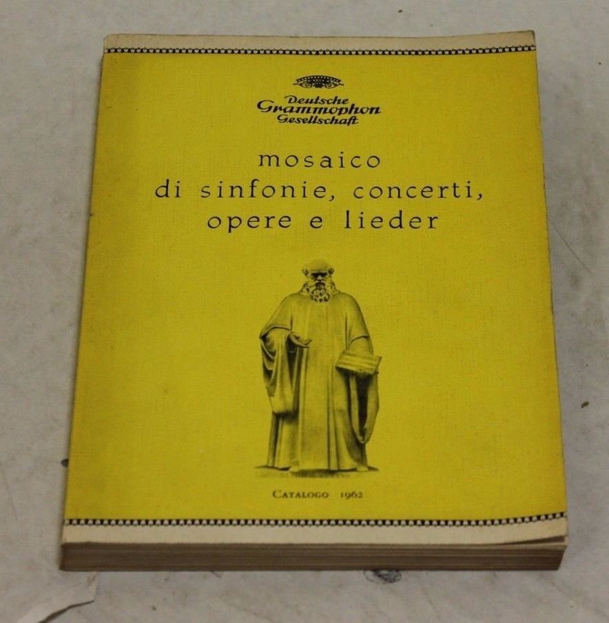 Mosaico di sinfonie, concerti, opere e lieder