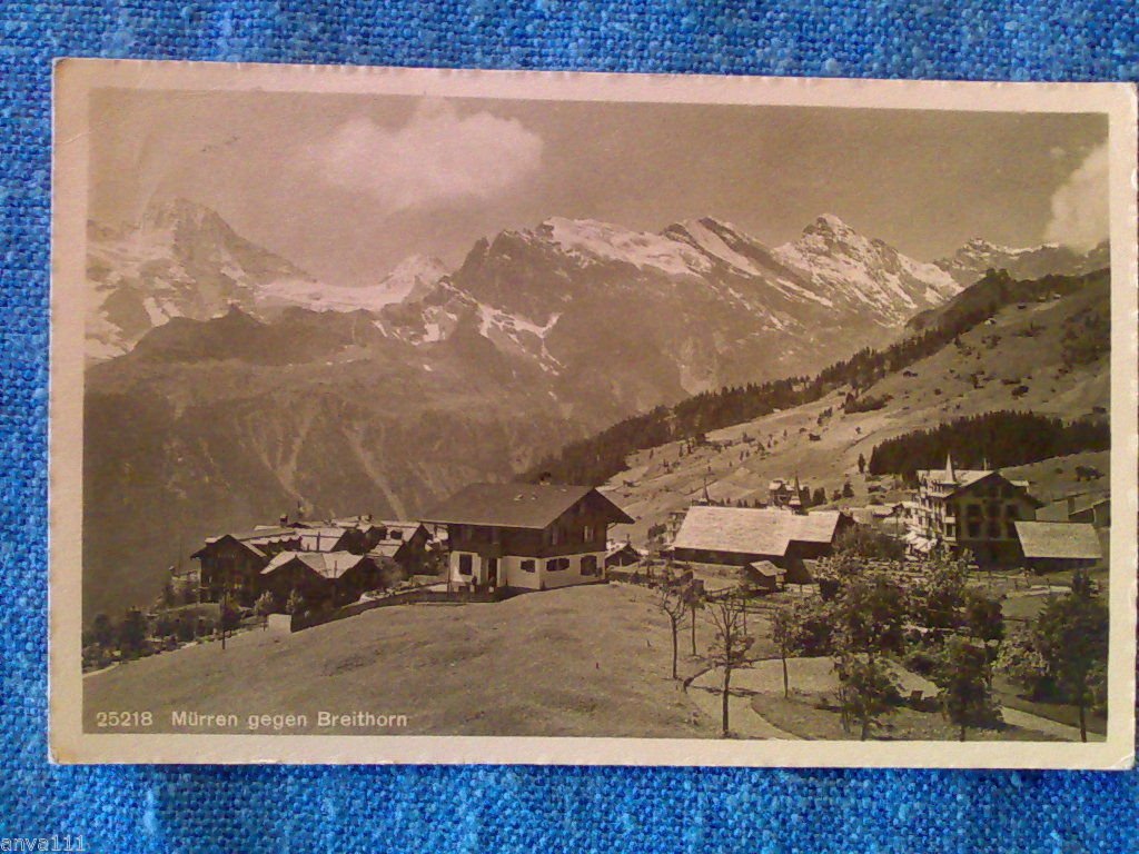 Mürren, Svizzera - 1914