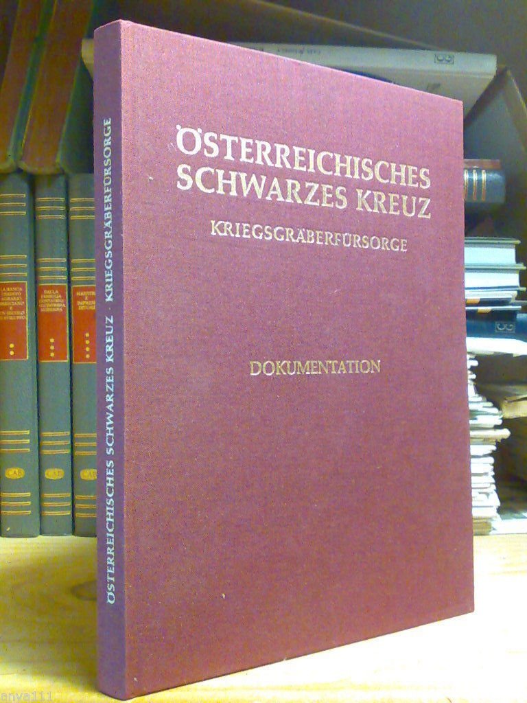 ÖSTERREICHISHES SCHWARZES KREUZ - KRIEGSGRÄBERFÜRSORGE - 1987