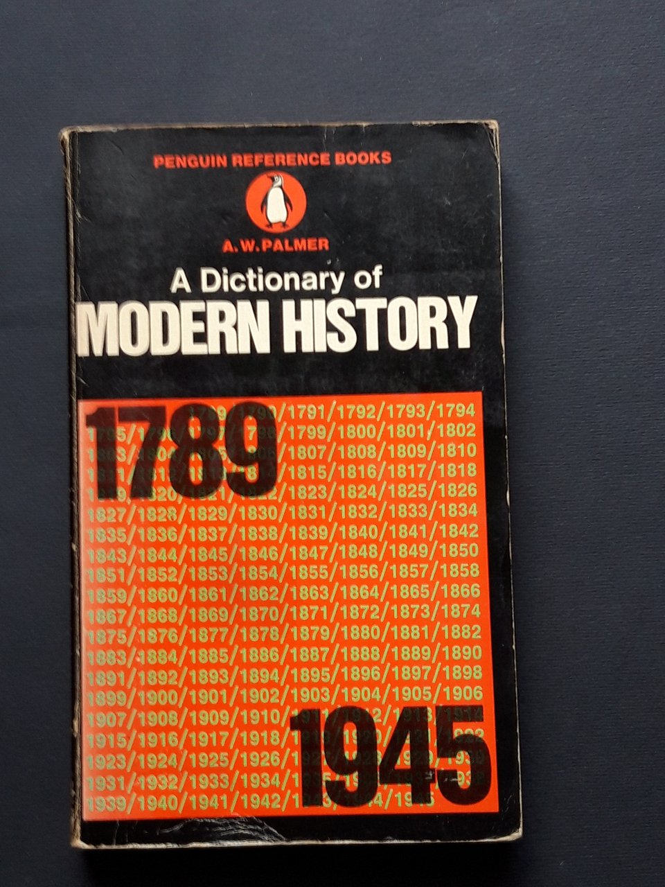 Palmer A. W., A dictionary of modern history, Penguin Books, …