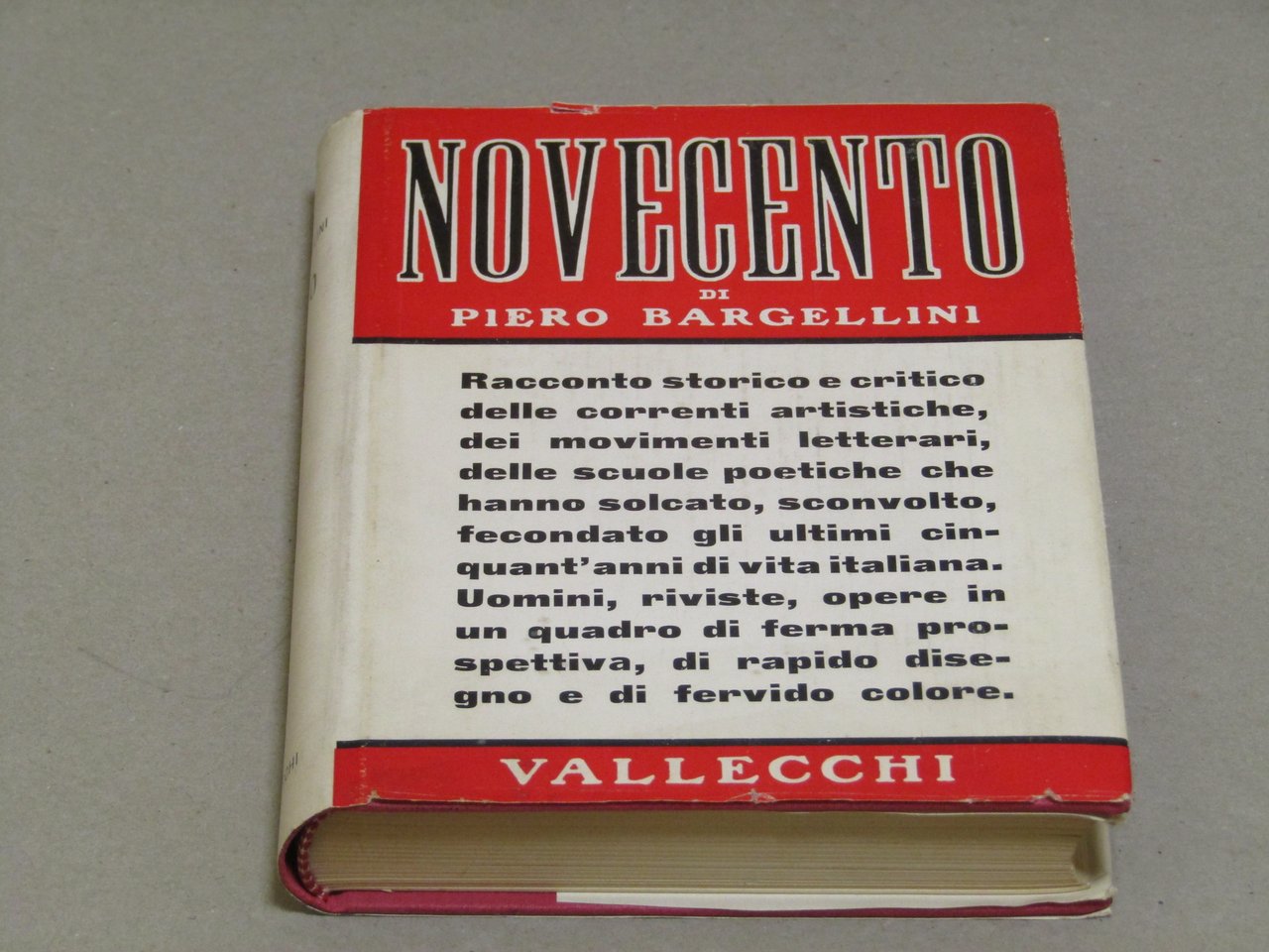 Piero Bargellini. Novecento