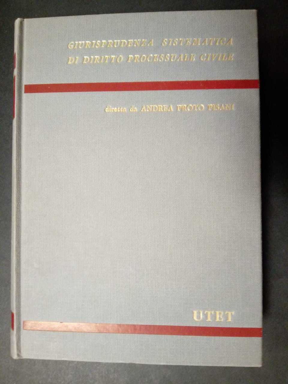 Pisani Proto Andrea. Giurisprudenza sistematica di diritto processuale civile. L'espropriazione …
