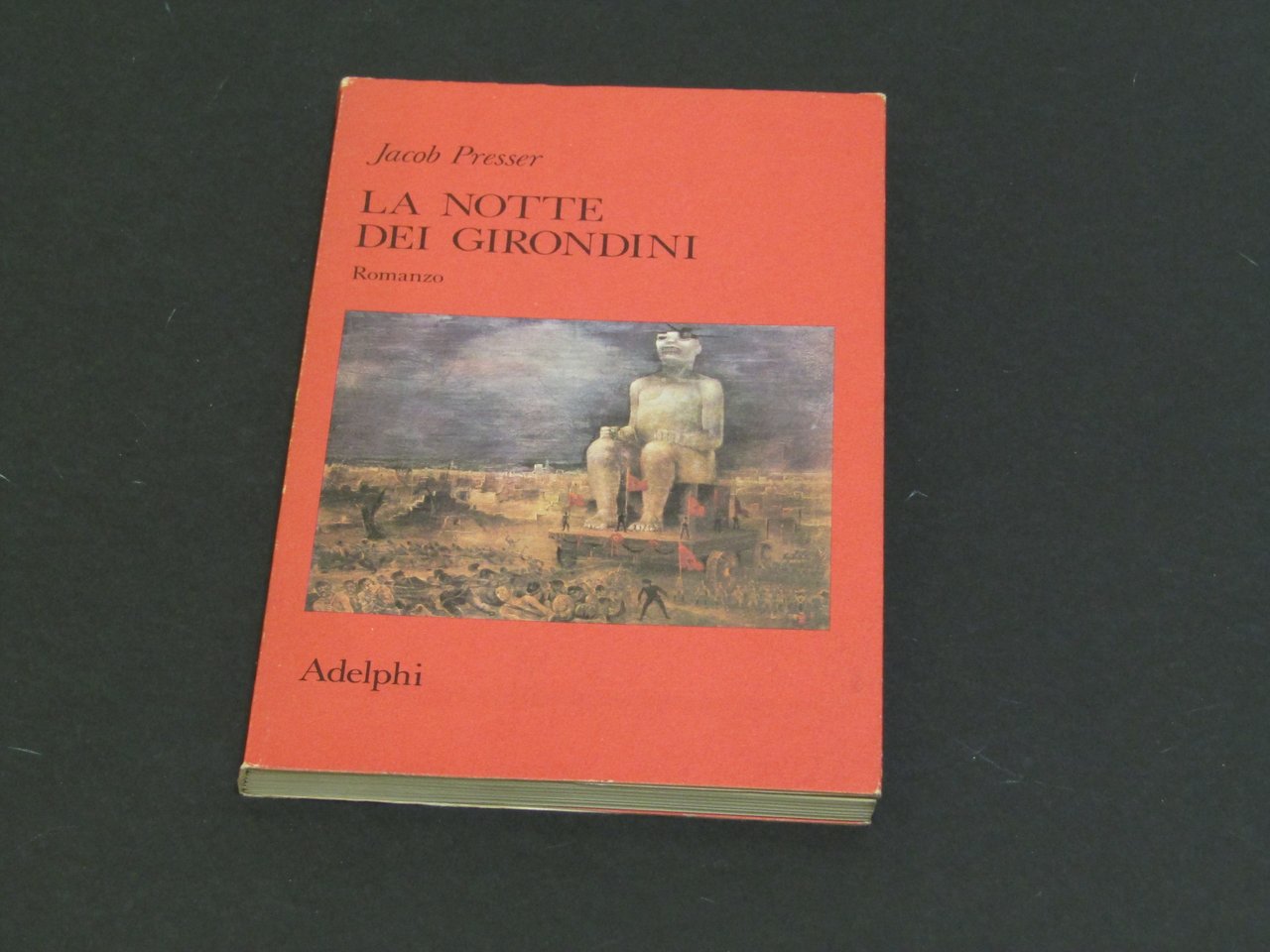 Presser Jacob. La notte dei Girondini. Adelphi. 1976 - I | Immagine principale