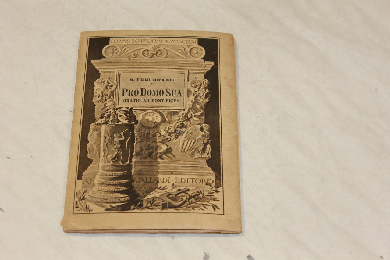 Pro Domo Sua. Oratio ad pontifices