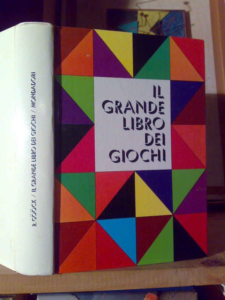 R.Goock - IL GRANDE LIBRO DEI GIOCHI � 1970