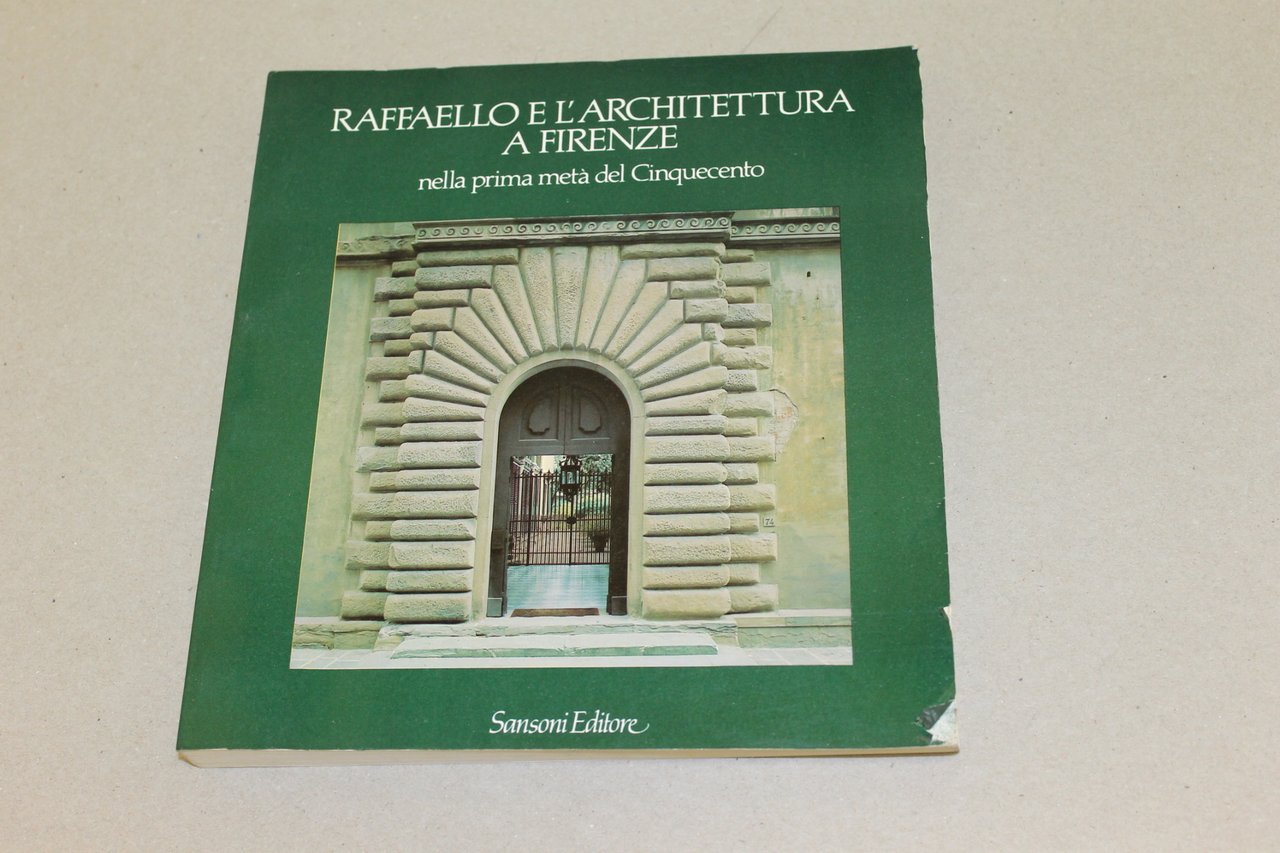 Raffaello e l'architettura a Firenze nella prima metà del Cinquecento