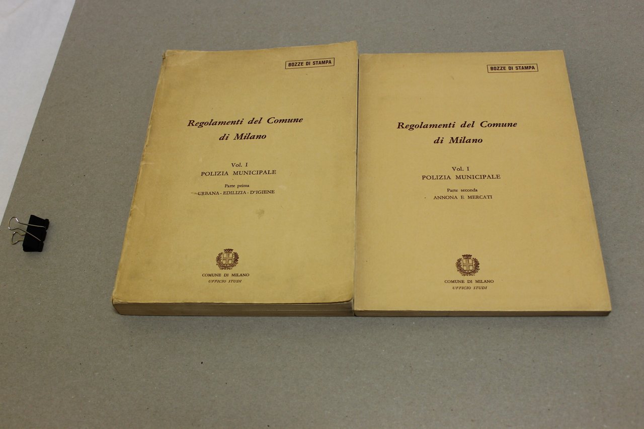 Regolamenti del Comune di Milano