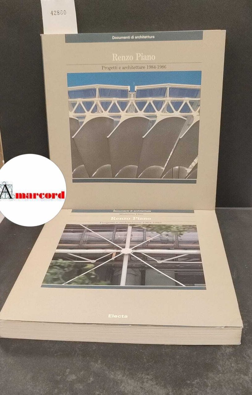 Renzo Piano Progetti e architetture 1964-1983 / 1984-1986 - 2 …
