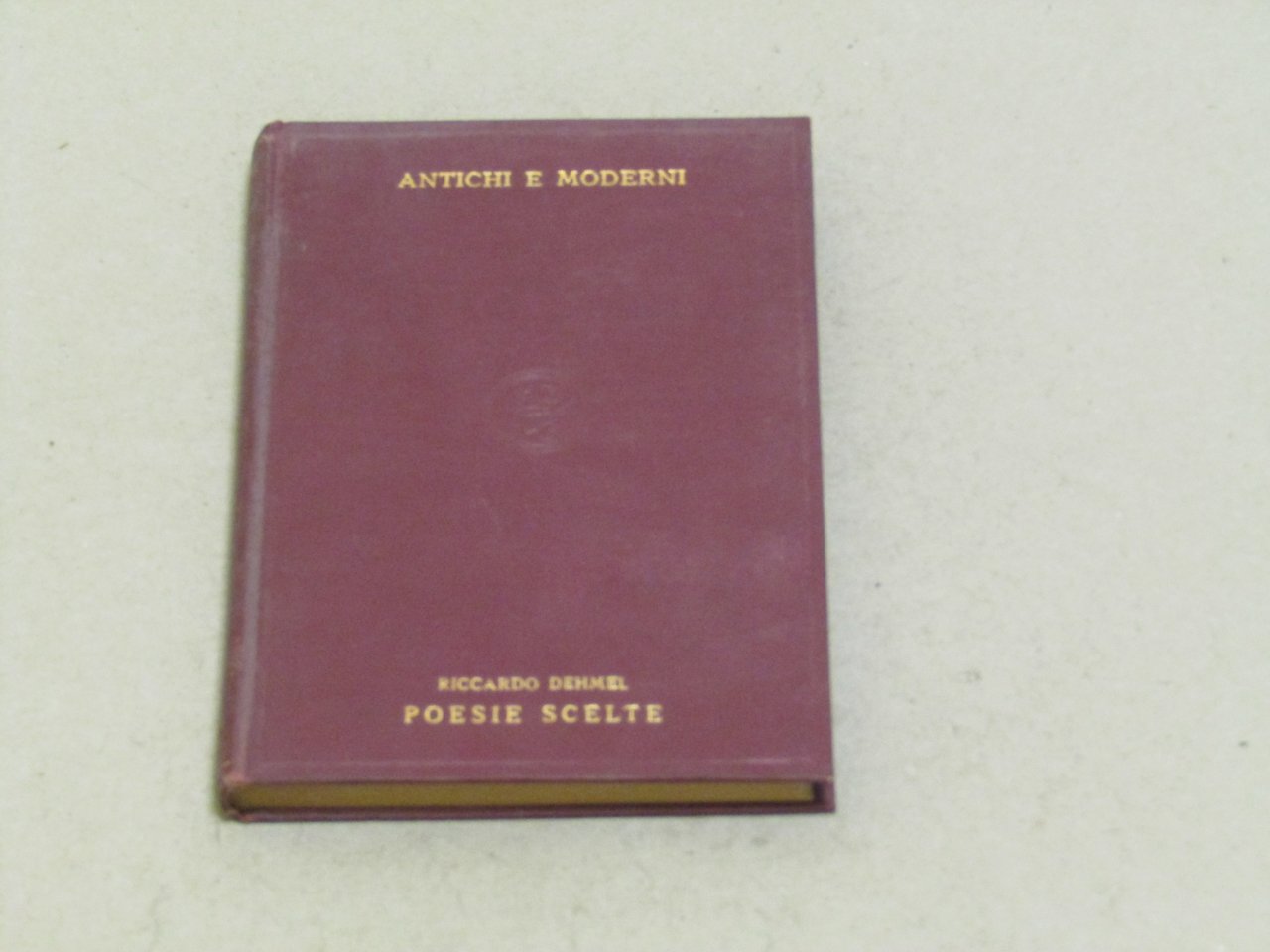 Riccardo Dehmel. Poesie Scelte