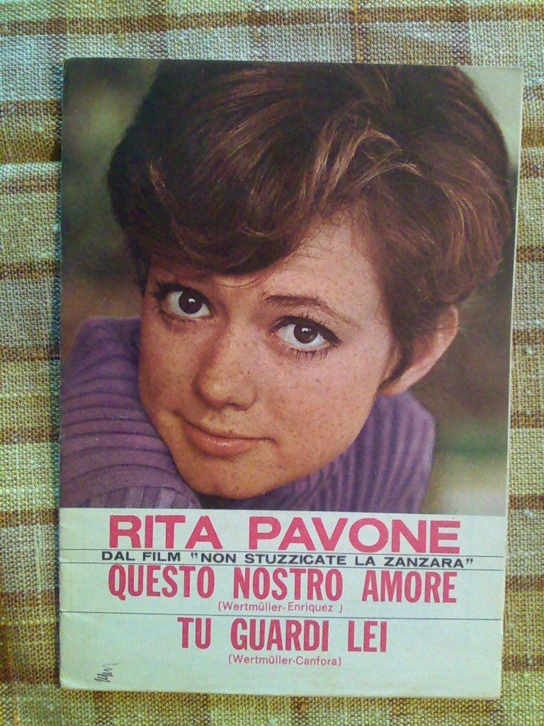 RITA PAVONE - QUESTO NOSTRO AMORE - TU GUARDI LEI …