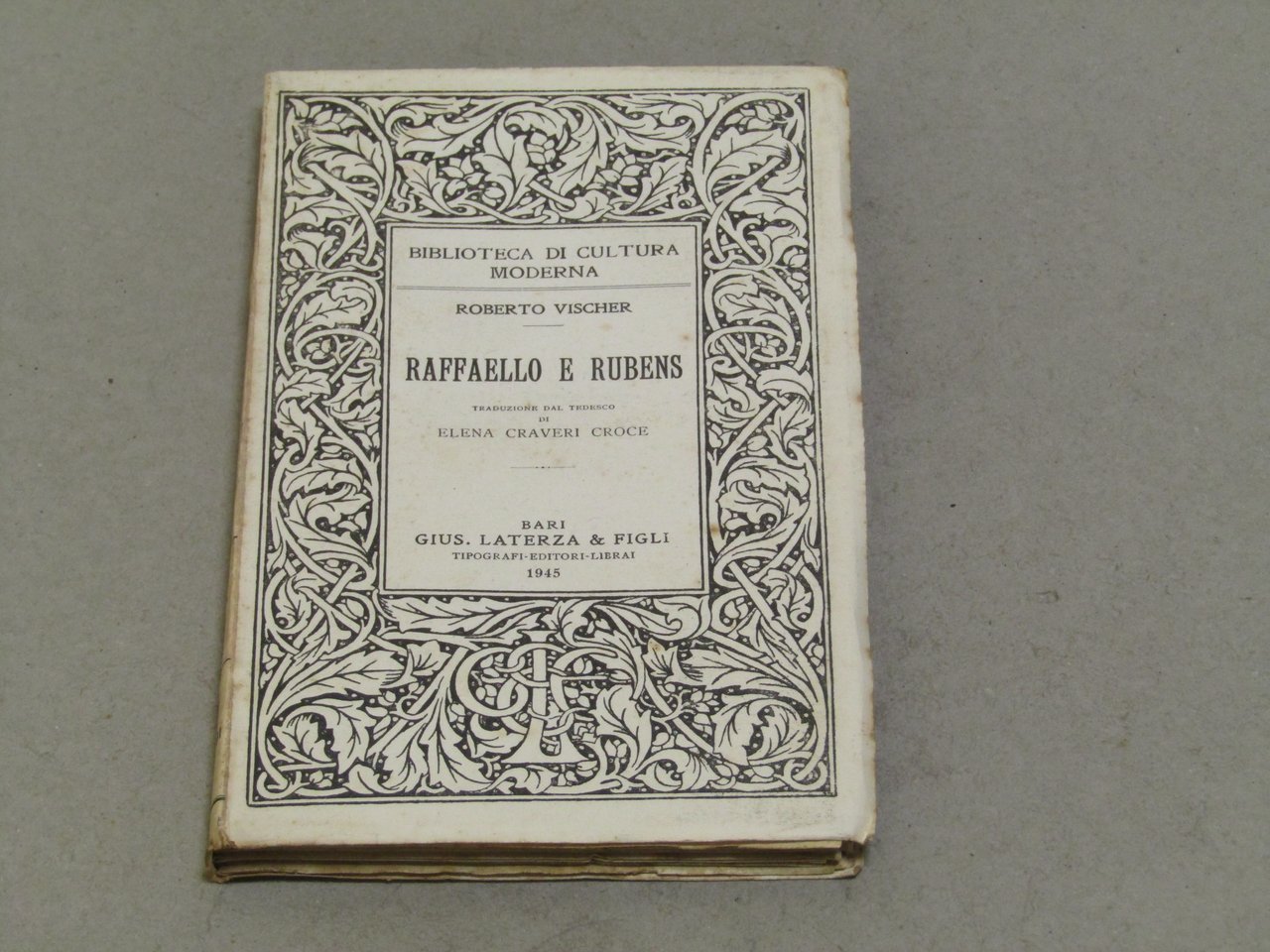 Roberto Vischer. Raffaello e Rubens