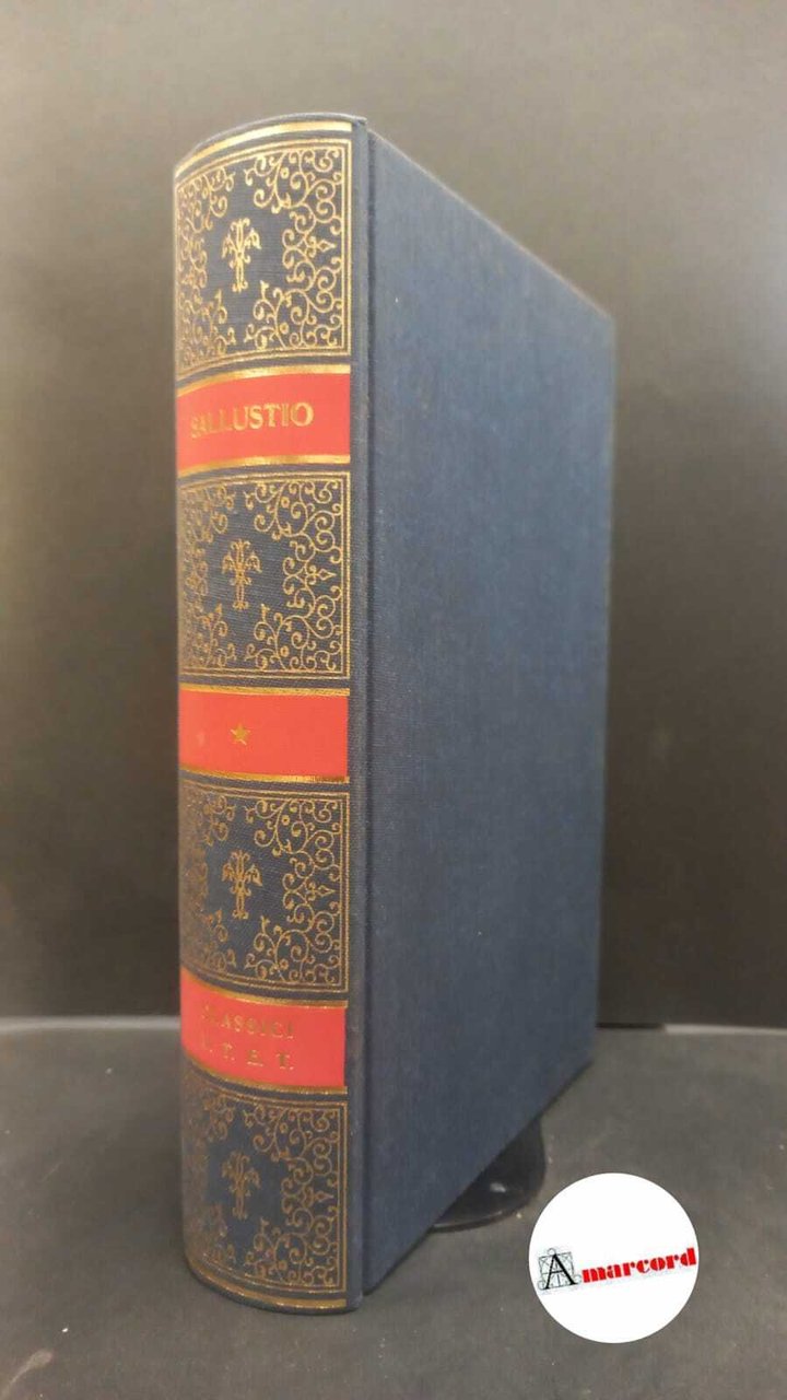 Sallustius Crispus, Gaius. , and Frassinetti, Paolo. , Di Salvo, …