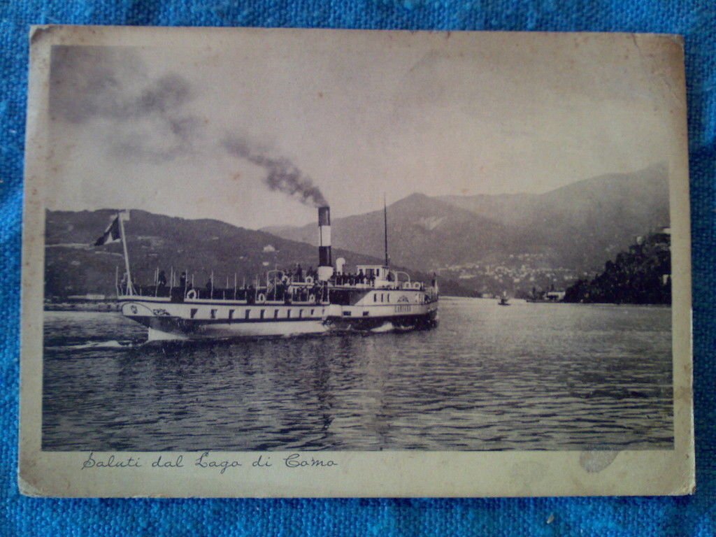 SALUTI DAL LAGO DI COMO - non viaggiata