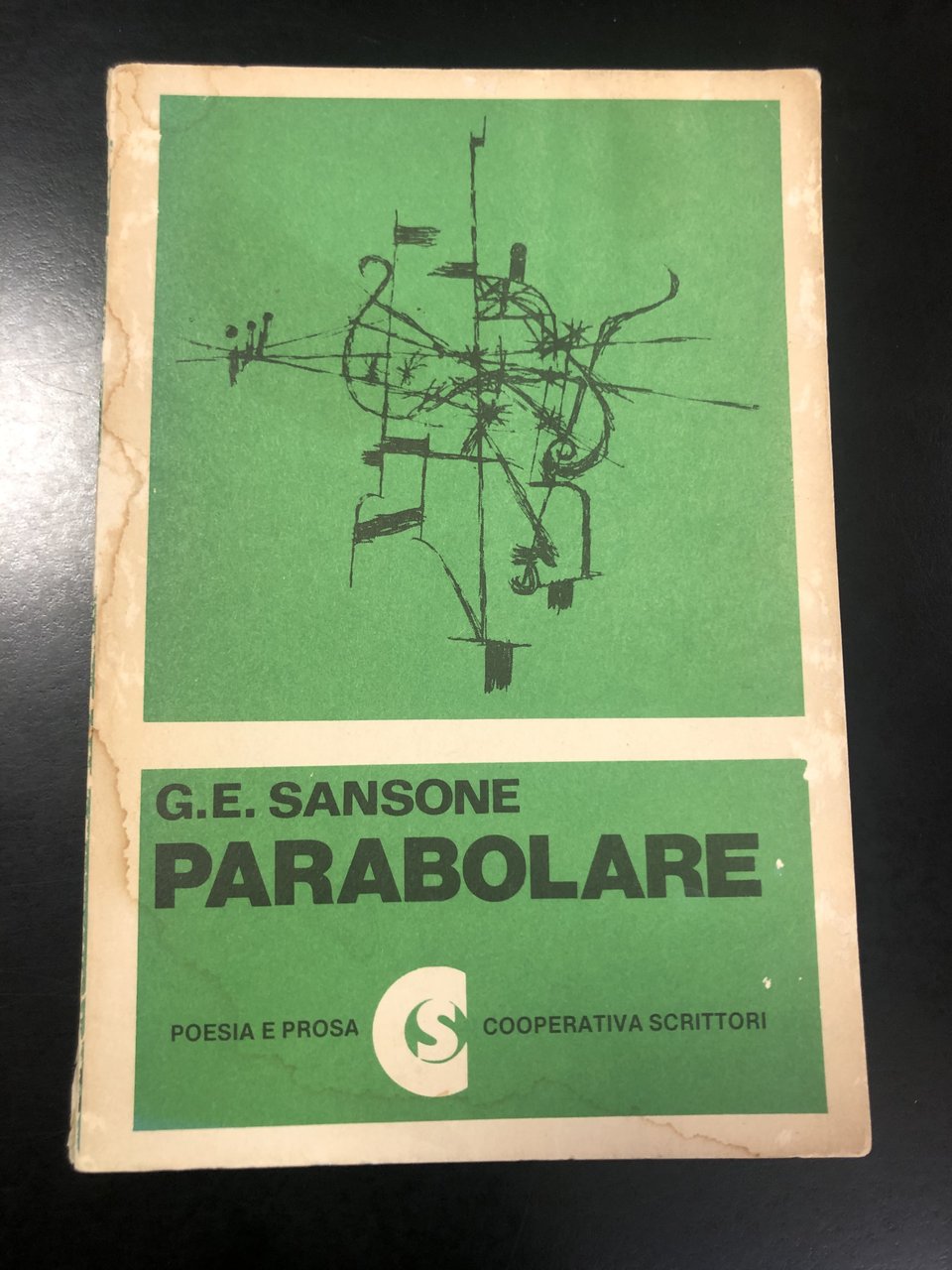 Sansone G.E. Parabolare. Cooperativa Scrittori 1978.