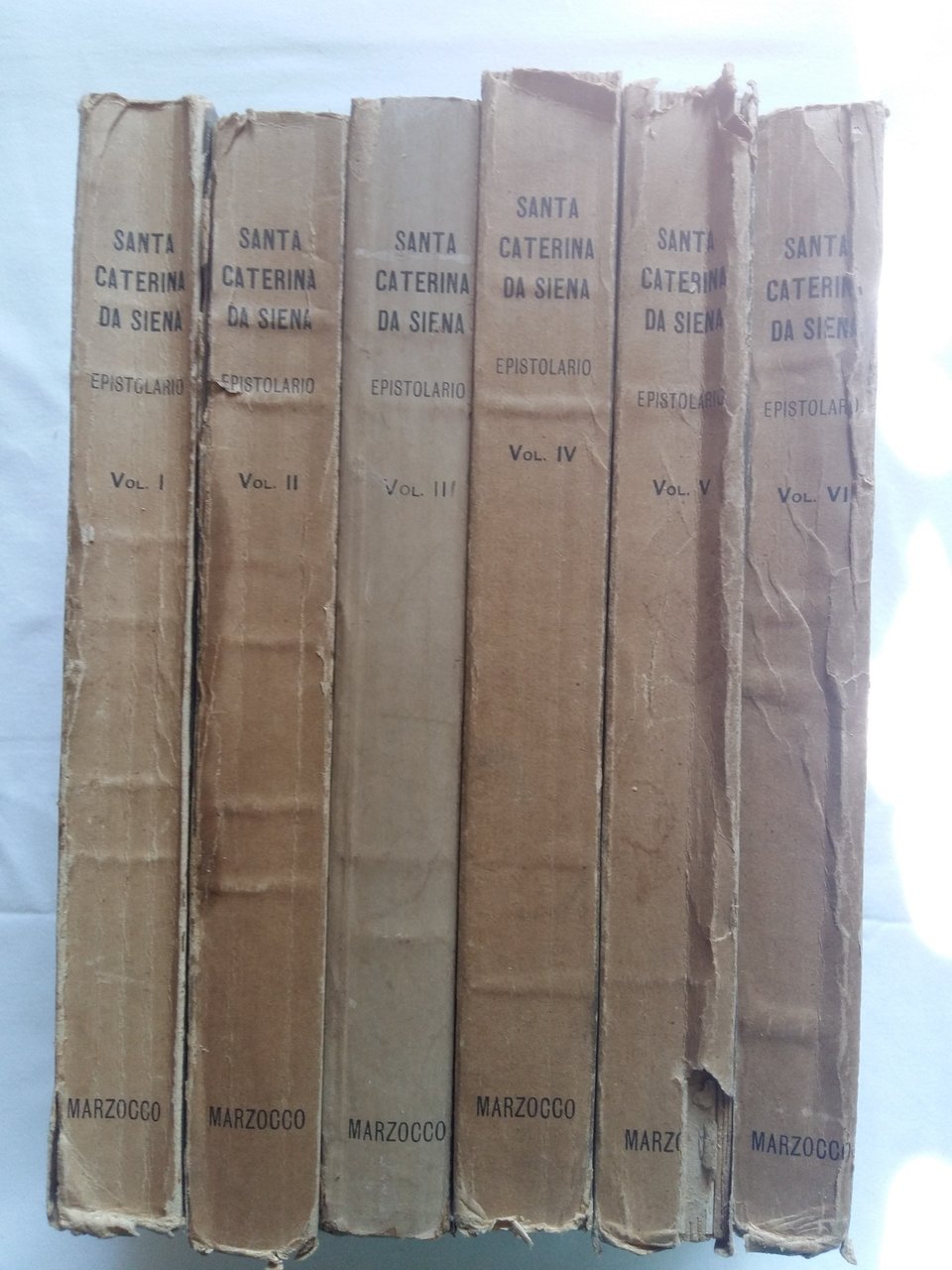 Santa Caterina da Siena. Epistolario. Marzocco. 1939 - I. in …