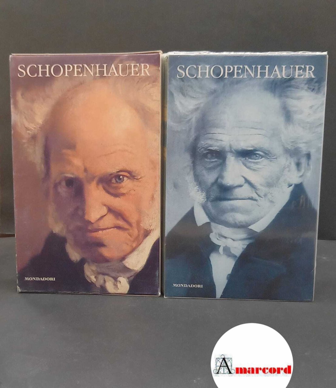 Schopenhauer, Arthur. Schopenhauer 2 volumi Milano Mondadori, 2008