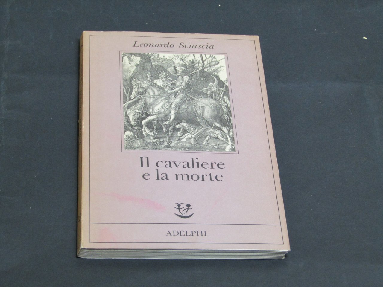 Sciascia Leonardo. Il cavaliere e la morte. Adelphi. 1988 | Immagine principale