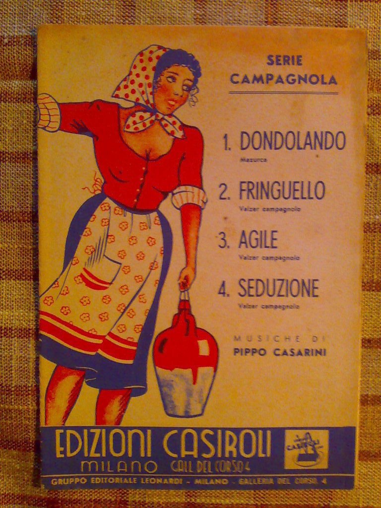 SERIA CAMPAGNOLA - musiche delle 4 canzoni in copertina- 1951 | Immagine principale
