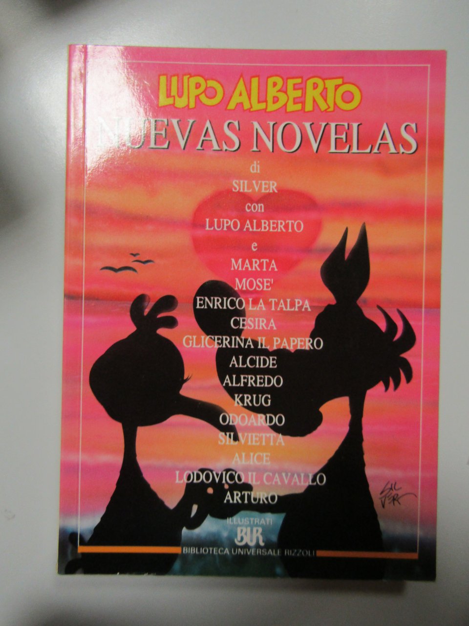 Silver. Lupo Alberto. Nuevas novelas. Rizzoli. 1994