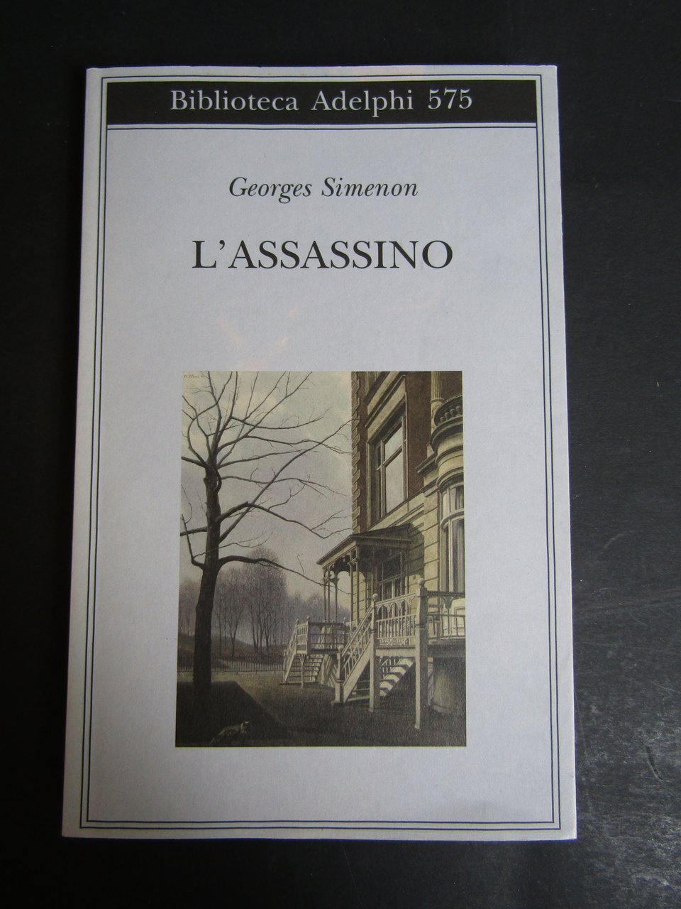 Simeon Georges. L'assassino. Adelphi. 2011