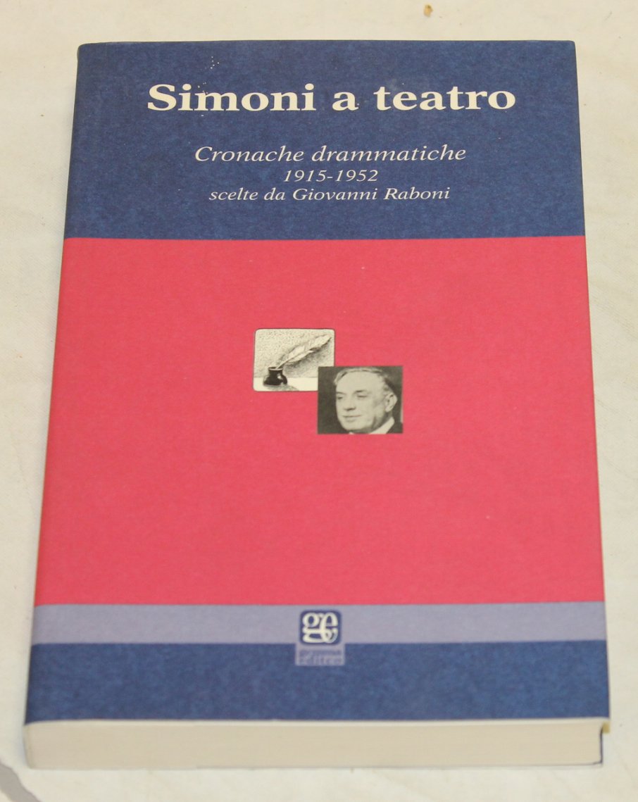 Simoni a teatro - cronache drammatiche | Immagine principale
