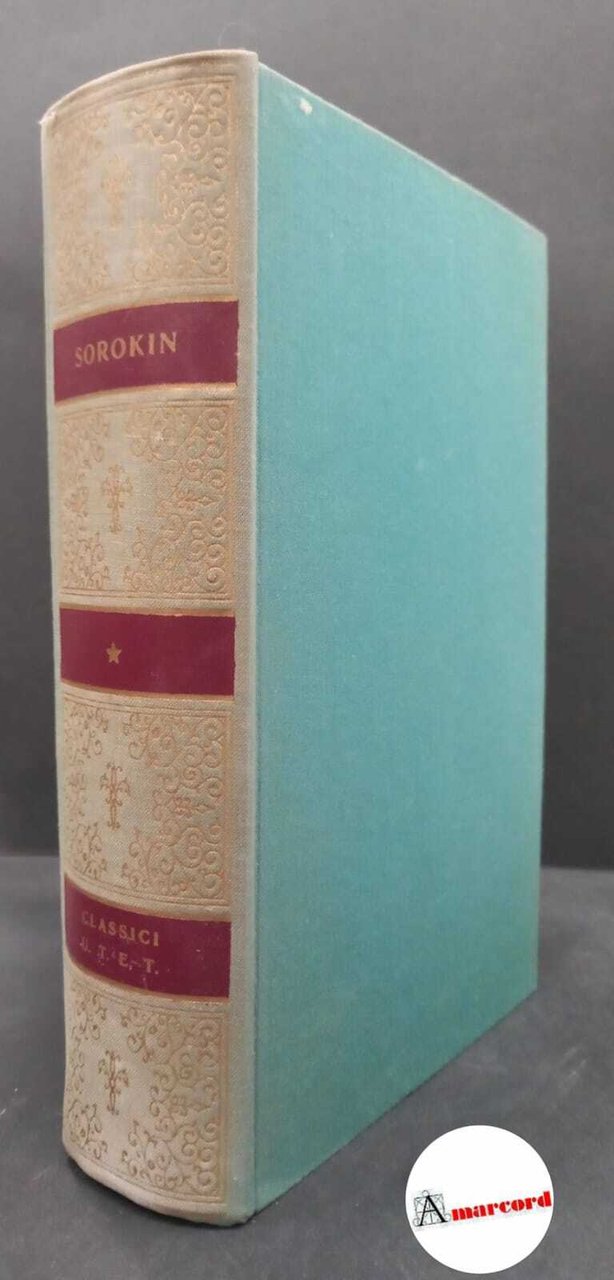 Sorokin, Pitirim A.. , and Marletti, Carlo. La dinamica sociale …