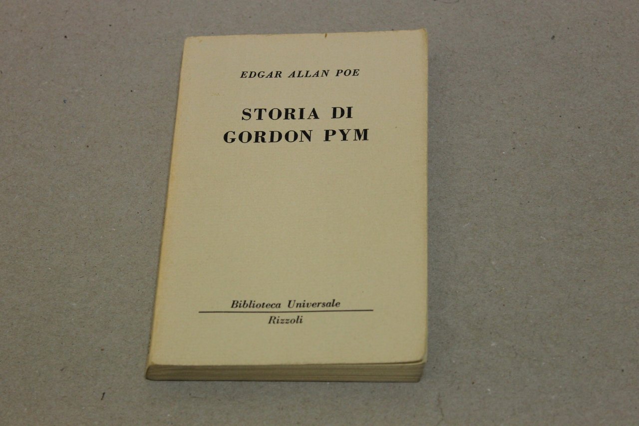 Storia di Gordon Pym | Immagine principale