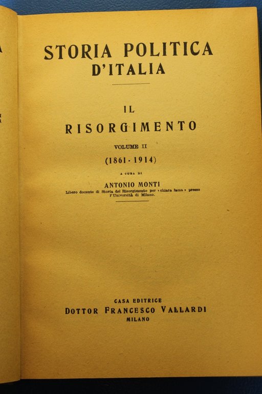 Storia politica d'Italia-Il Risorgimento