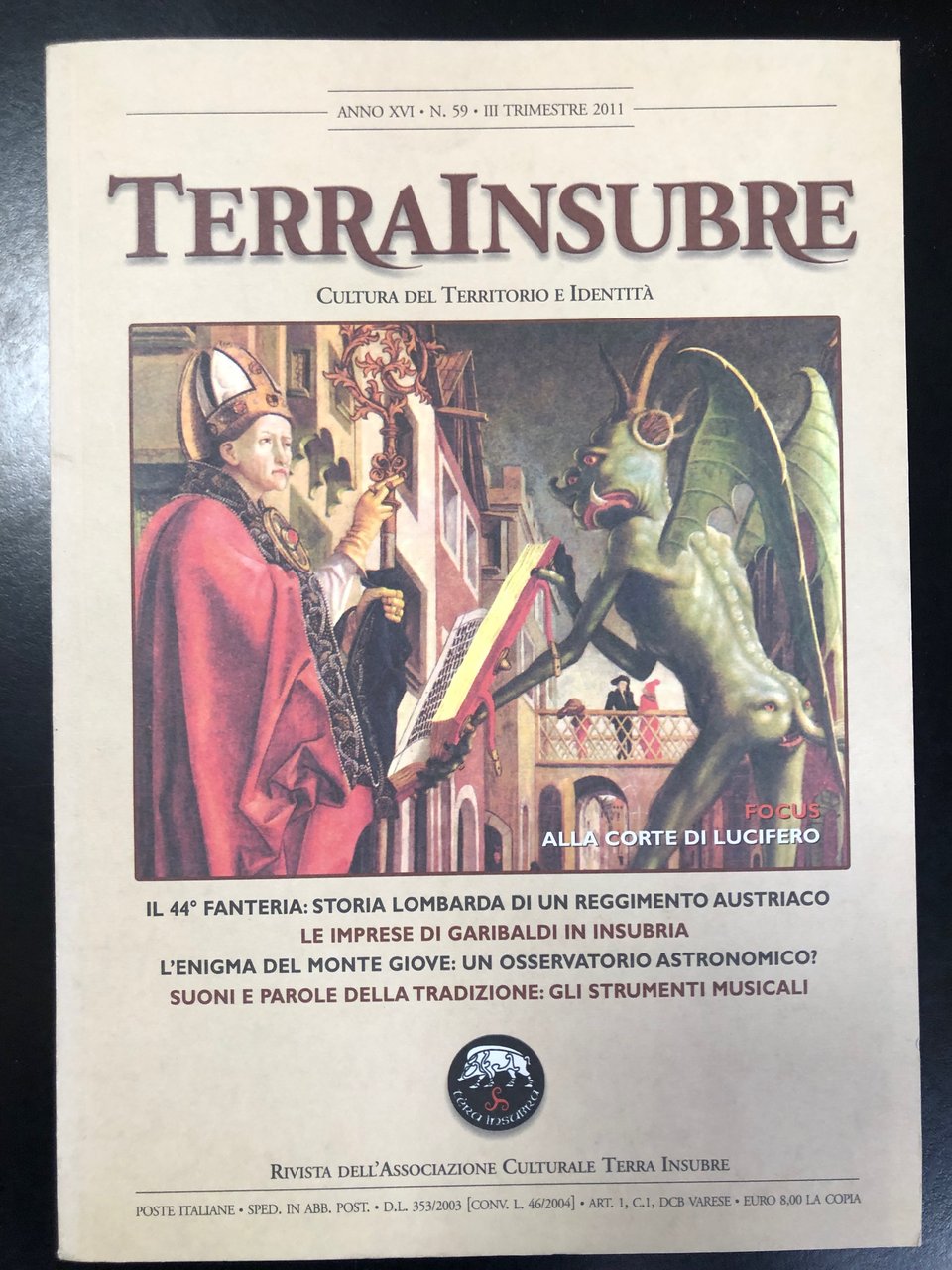 TERRA INSUBRE Cultura del Territorio e Identità