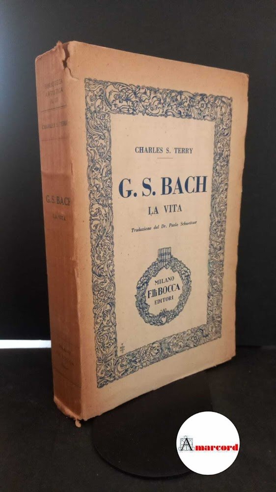 Terry, Charles Sanford. , and Bach, Johann Sebastian. G.S. Bach … | Immagine principale