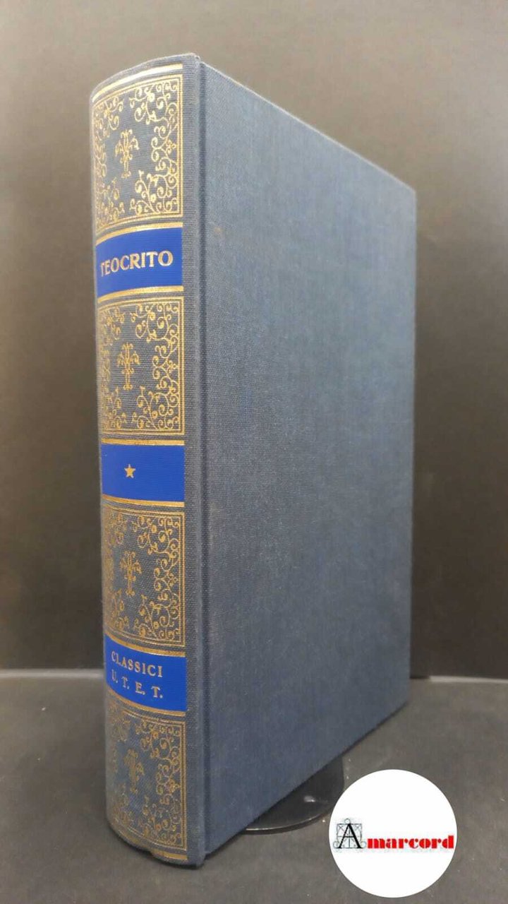 Theocritus. , and Vox, Onofrio. Carmi di Teocrito e dei …