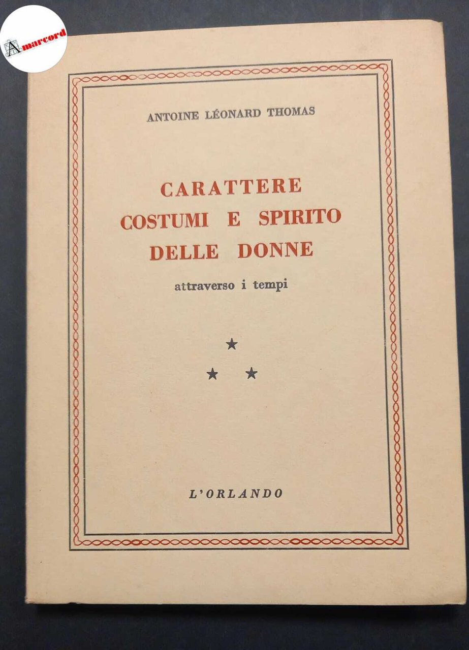 Thomas Antoine Leonard, Carattere costumi e spirito delle donne attraverso … | Immagine principale