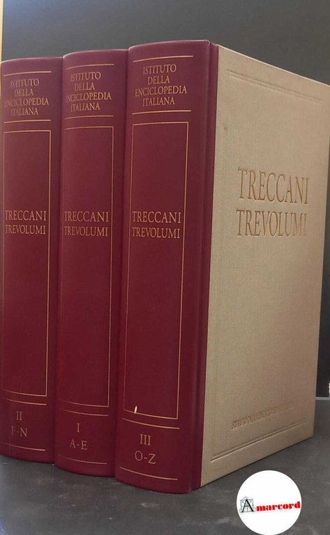 Treccani TREVOLUMI 3 voll.