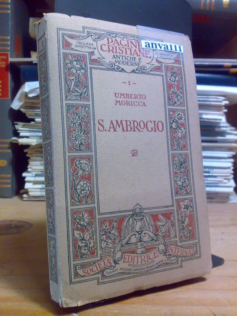 Umberto Moricca - SANT' AMBROGIO - 1928