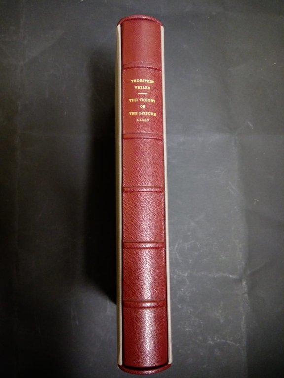 Veblen Thorstein. The theory of the leisure class. Cofide. 1994. …