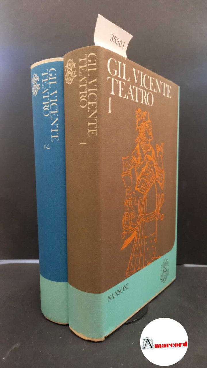 Vicente, Gil. , and Di Poppa Vòlture, Enzio. Teatro 2 …