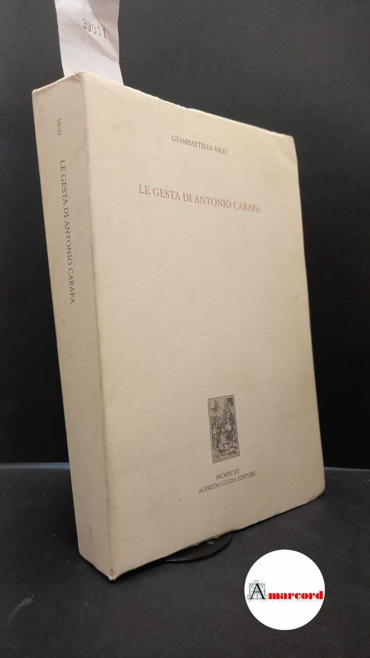Vico, Giambattista. , and Sanna, Manuela. �2.2: Le �gesta di …