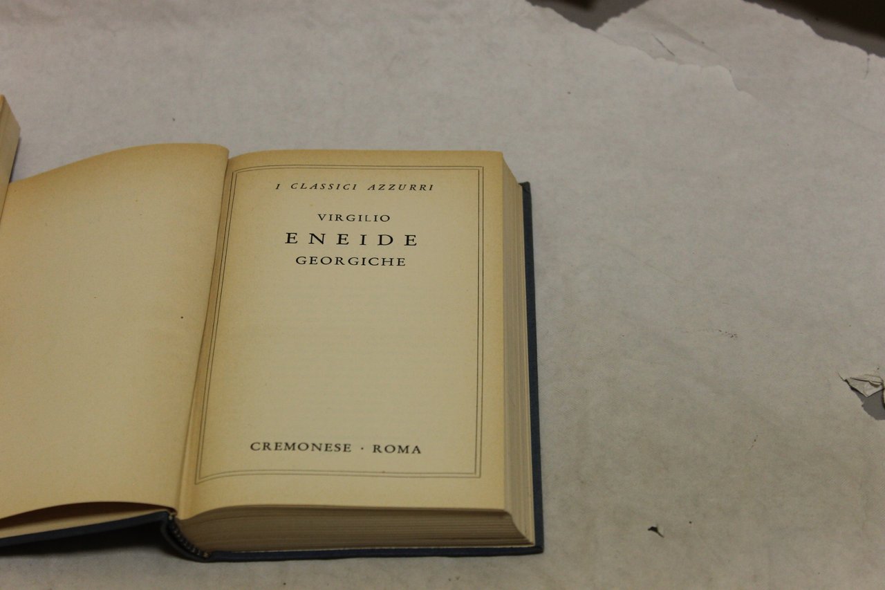 VIRGILIO - ENEIDE GEORGICHE | Immagine principale