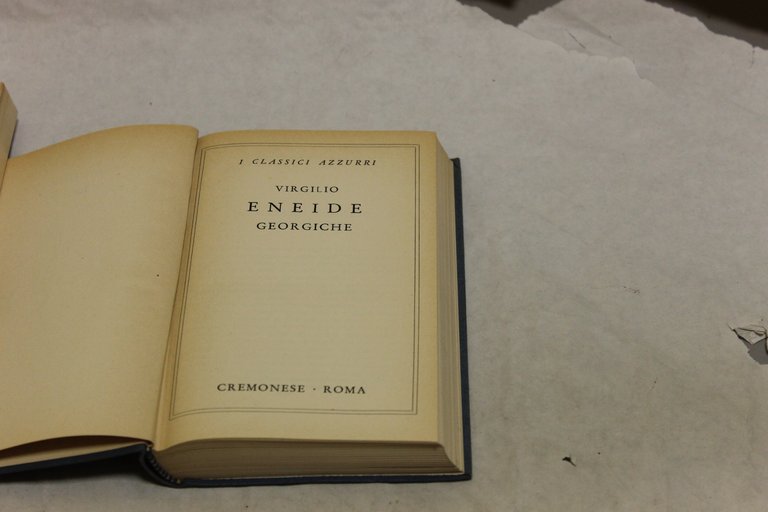 VIRGILIO - ENEIDE GEORGICHE