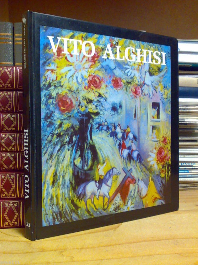 VITO ALGHISI opere- con dedica e disegno originale