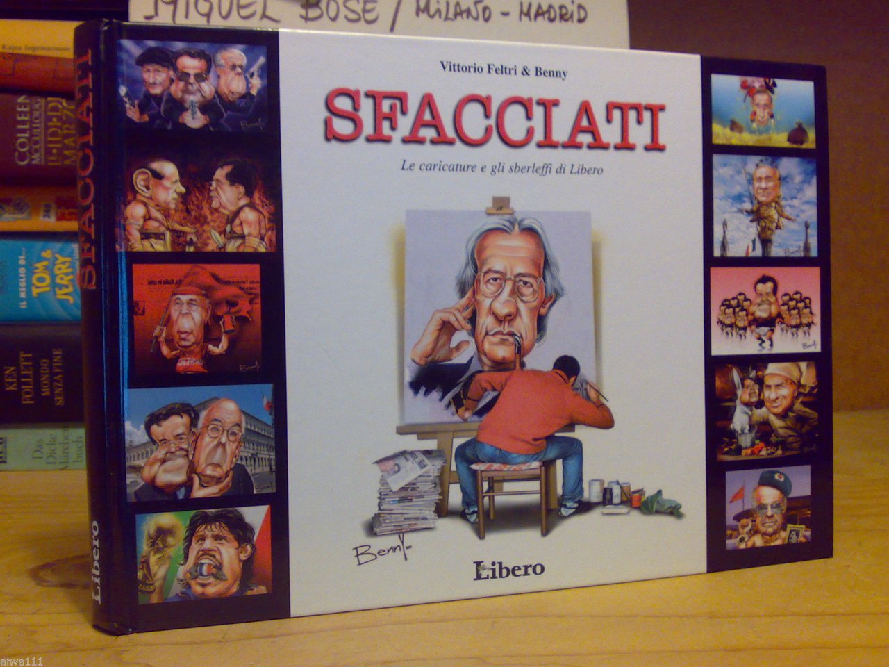 Vittorio Feltri e Benny - SFACCIATI / Le caricature e …