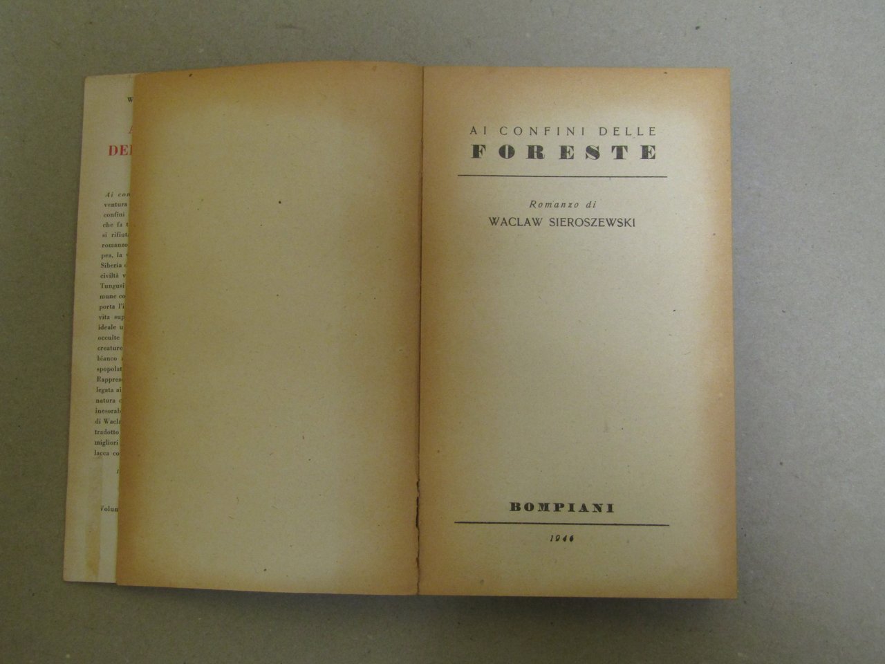 Waclaw Sieroszewski. Ai confini delle foreste.