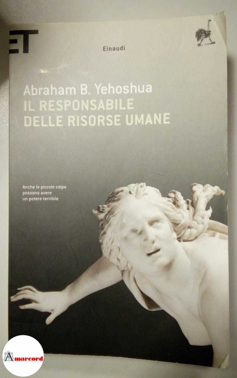 Yehoshua Abraham, Il responsabile delle risorse umane, Einaudi, 2004.