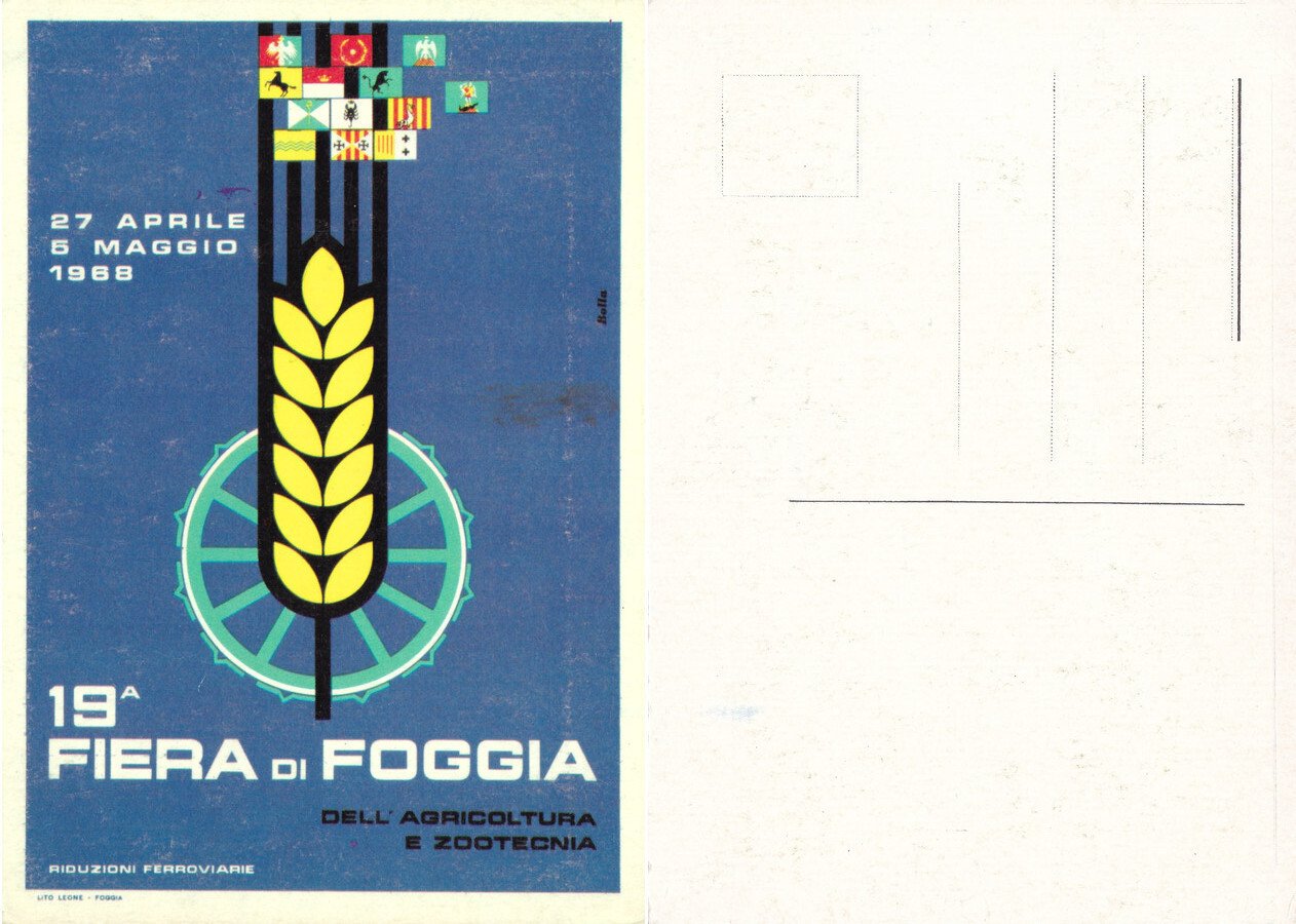 19a Fiera di Foggia. 27 aprile-5 maggio 1968. Non viaggiata