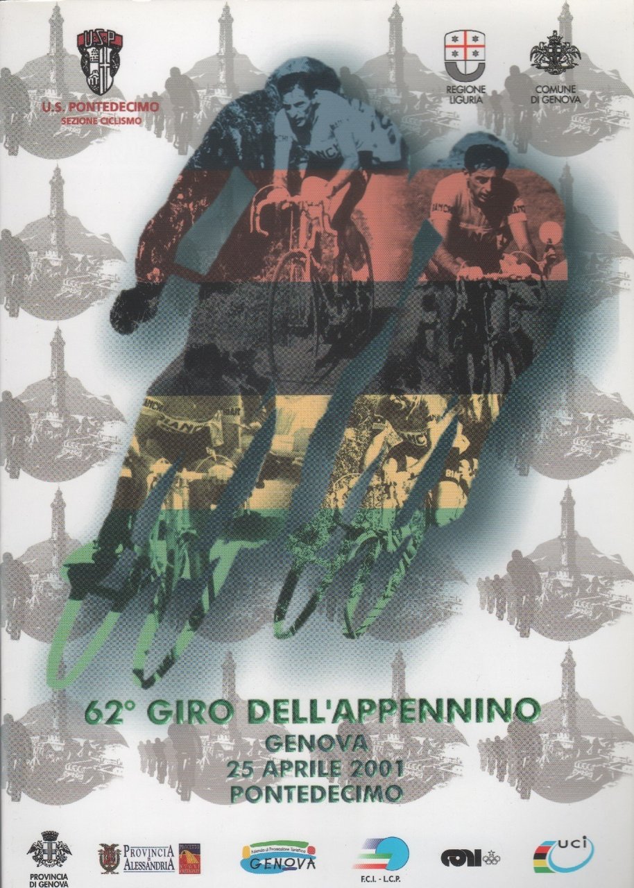 62^ Giro dell'Appennino. 2001. Brochure presentazione